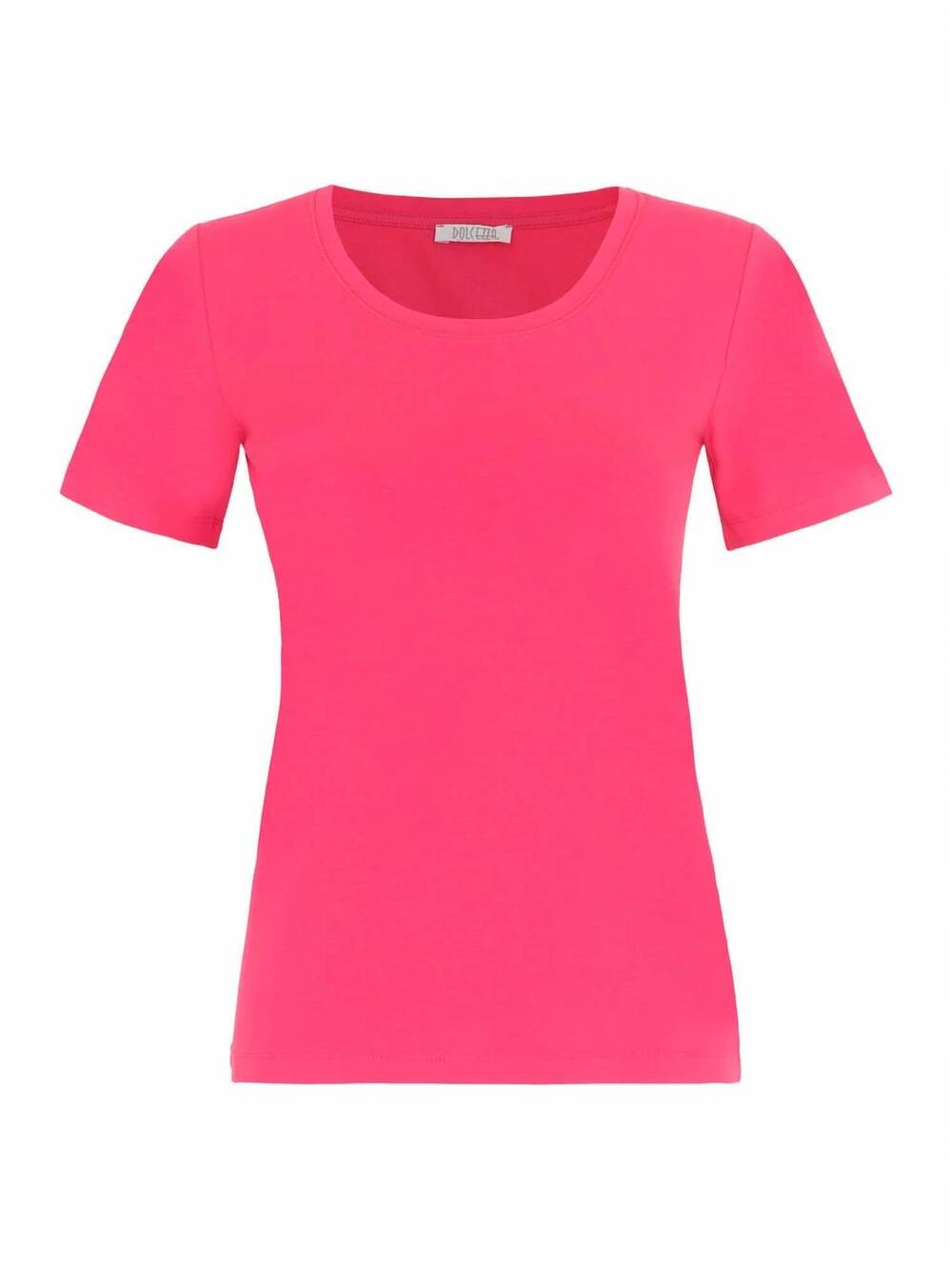 NEW DOLCEZZA women's knit pullover top in fuchsia